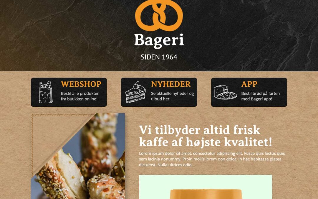Ny webshop for bageri